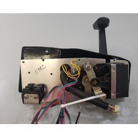Johnson Evinrude OMC Concealed Side Mount Remote Control Box W/ Trim Switch Key