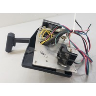 Johnson Evinrude OMC Concealed Side Mount Remote Control Box W/ Trim Switch Key