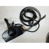Mercury Side Mount Remote Control Box Controls W/ Key & Trim Switch & Cables