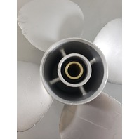 Nissan Tohatsu 10 x 7 RH ALUM 4 Blade Propeller 14 splines 8 9.9 12 15 18 + HP