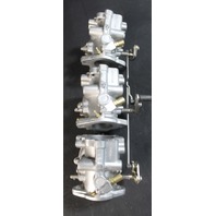 432666 C# 432667 Johnson Evinrude 1989-90 Carburetors 60 HP 3 Cyl REBUILT!