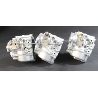 432666 C# 432667 Johnson Evinrude 1989-90 Carburetors 60 HP 3 Cyl REBUILT!