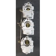 432666 C# 432667 Johnson Evinrude 1989-90 Carburetors 60 HP 3 Cyl REBUILT!