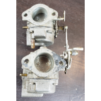 REBUILT! 1975 Johnson Evinrude Carburetor Set 386905 386904 C#318505 50 HP