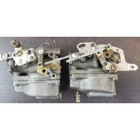 REBUILT! 1975 Johnson Evinrude Carburetor Set 386905 386904 C#318505 50 HP