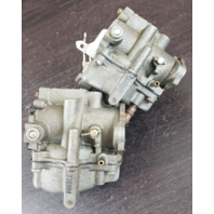 REBUILT! 1975 Johnson Evinrude Carburetor Set 386905 386904 C#318505 50 HP