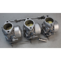 F631061-4 WE-18 WE18 Force 1982-1989 Carburetor Set 85 HP 3 Cyl REBUILT