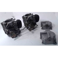 393192 393193  C# 328278 Johnson Evinrude 1983 Carburetor Set 50 60 HP REBUILT!