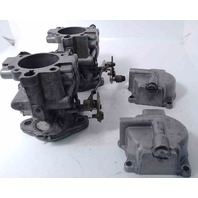 393192 393193  C# 328278 Johnson Evinrude 1983 Carburetor Set 50 60 HP REBUILT!