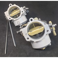 F589061-3 F664061-2 TC106A Force 1989-1994 Carburetor Set 120 125 HP REBUILT!