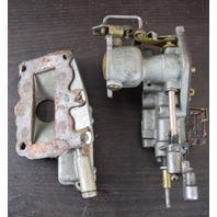 REBUILT! 1968 Johnson Evinrude Carburetor Assembly 381837 C# 312916 9.5 HP