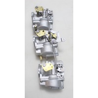 387564 387565 Johnson Evinrude 1976 Carburetor Set 70 HP 3 Cyinderl REBUILT!