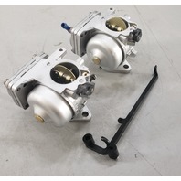5975A1 5975 BA3A BA-3A Mercury 1980-86 Carburetor Set 45 50 HP Inline 4 REBUILT!