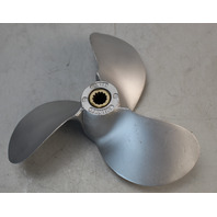 322011D1 322011 Johnson Evinrude 9-1/4 x 11 3 Blade ALUM Propeller 6 MTH HUB WTY