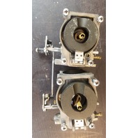 437523 439458 Johnson Evinrude 1995-01 Carburetor Set 40 50 HP 2 Cyl REBUILT!