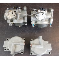 437523 439458 Johnson Evinrude 1995-01 Carburetor Set 40 50 HP 2 Cyl REBUILT!