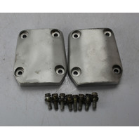 338741 Johnson Evinrude 1993-12 Lower Mount Bracket Set 80 90 115 130 135 +  HP