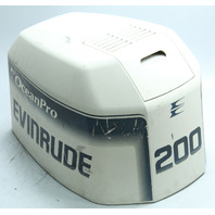 Johnson Evinrude Ocean Pro Hood Cover Top Cowling 200 HP V6