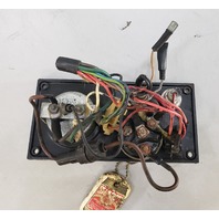 Dash Panel W/ Amps Gauge Key Choke Button FOR PARTS OR REPAIR