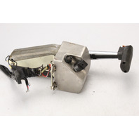 OMC Johnson Evinrude Binnacle Mount Control Box W/ Trim Switch & Key NO CABLES