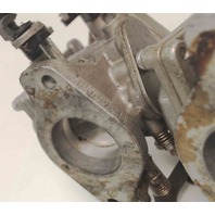 6H500-Casting Number Yamaha Carburetor Set of 3 50 HP - AS IS