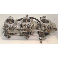 6H500-Casting Number Yamaha Carburetor Set of 3 50 HP - AS IS