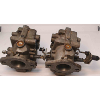 395313 395314 C# 330669 1984 Johnson Evinrude Carburetor Set 40 HP 2 Cyl REBUILT