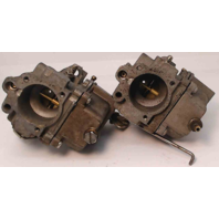 395313 395314 C# 330669 1984 Johnson Evinrude Carburetor Set 40 HP 2 Cyl REBUILT