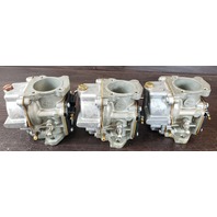 439453 Johnson Evinrude 1998 Carburetor Set 50 60 70 HP 3 Cylinder REBUILT!
