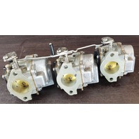 439453 Johnson Evinrude 1998 Carburetor Set 50 60 70 HP 3 Cylinder REBUILT!