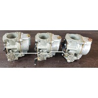439453 Johnson Evinrude 1998 Carburetor Set 50 60 70 HP 3 Cylinder REBUILT!