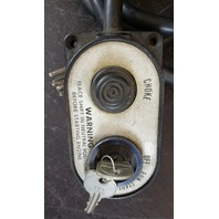 Outboard Marine Remote Ignition Key Switch Kit W/ Harness 8 Pin Plug