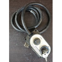 Outboard Marine Remote Ignition Key Switch Kit W/ Harness 8 Pin Plug