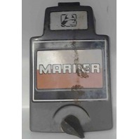 6393A6 Mercury Mariner 1978-1980 Front Cover Cowling Medallion 75 HP 4 cylinder