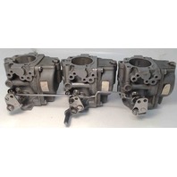 439442 C# 434159 Johnson Evinrude 1989-1990 Carburetor Set 65 70 HP 3 Cyl REBUILT!