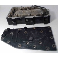 8199133 892691 Force 1996-1999 Port Exhaust Plate & Cover Assembly 40 50 HP