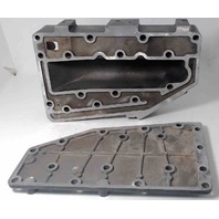 8199133 892691 Force 1996-1999 Port Exhaust Plate & Cover Assembly 40 50 HP