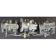 383625 383626 315082 Johnson Evinrude 1969 Carburetor Set 55 HP REBUILT