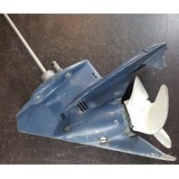 1968-1982 Johnson Evinrude 15" Weedless Lower Unit 3 & 4 HP FOR PARTS/REPAIR
