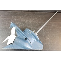 1968-1982 Johnson Evinrude 15" Weedless Lower Unit 3 & 4 HP FOR PARTS/REPAIR