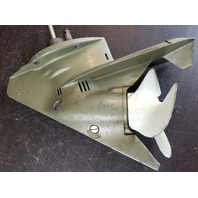 1968-82 Johnson Evinrude 15" Weedless Lower Unit 3 & 4 HP FOR PARTS/REPAIR