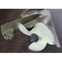 1968-82 Johnson Evinrude 15" Weedless Lower Unit 3 & 4 HP FOR PARTS/REPAIR