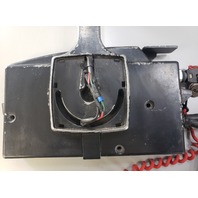 Mercury Quicksilver Side Mount Control Box W/ Key Harness & Trim Switch