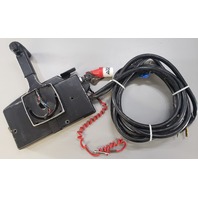 Mercury Quicksilver Side Mount Control Box W/ Key Harness & Trim Switch
