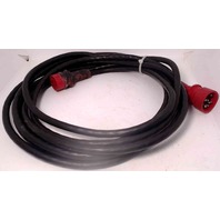 Johnson Evinrude OMC 21' Red Plug External Wiring Harness 8 prong/10 hole plugs