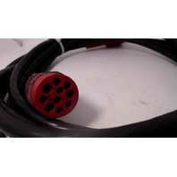 Johnson Evinrude OMC 21' Red Plug External Wiring Harness 8 prong/10 hole plugs