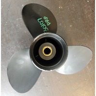 765050 177249 Johnson Evinrude Propeller 3 Blade Aluminum RH 15 20 25 30 35 HP