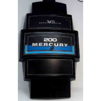 Mercury Front Cowl Cover Medallion Power Trim V6 200 HP 14-1/2" L x 8.75" W