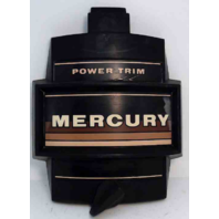 Mercury Front Cover Medallion Power Trim W/ Latch 9-1/2" L x 8" W circa 1984-85