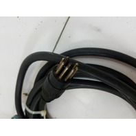 Mercury Quicksilver Side Mount Control Box W/  Key & 15' Harness W/ 8 Prong Plug